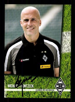 Michael Frontzeck Autogrammkarte Borussia Mönchengladbach 2009-10 Original
