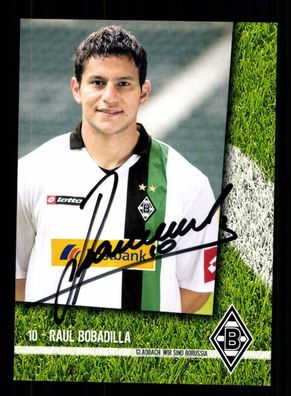 Raul Bobdailla Autogrammkarte Borussia Mönchengladbach 2009-10 Original