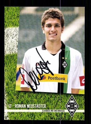Roman Neustädter Autogrammkarte Borussia Mönchengladbach 2009-10 Original