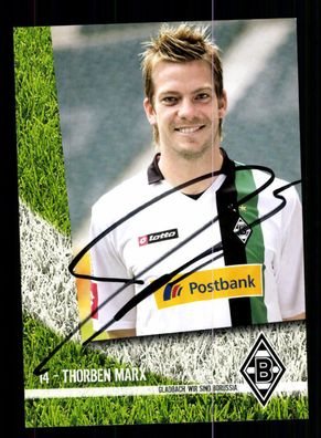 Thorben Marx Autogrammkarte Borussia Mönchengladbach 2009-10 Original