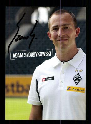 Adam Szordykowski Autogrammkarte Borussia Mönchengladbach 2010-11 Original