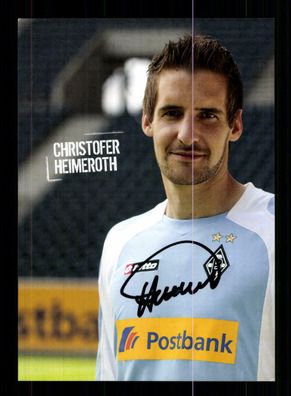 Christofer Heimeroth Autogrammkarte Borussia Mönchengladbach 2010-11 Original