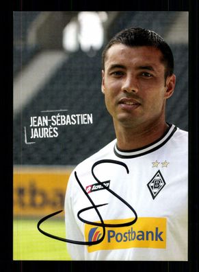 Jean Sebastian Jaures Autogrammkarte Borussia Mönchengladbach 2010-11 Original