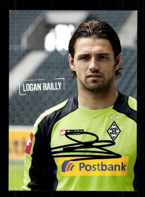 Logan Bailly Autogrammkarte Borussia Mönchengladbach 2010-11 Original