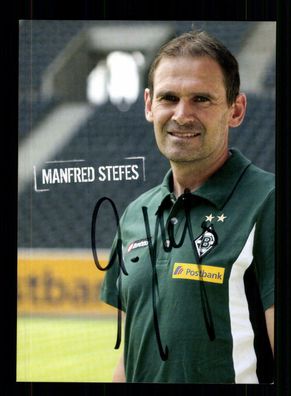 Manfred Stefes Autogrammkarte Borussia Mönchengladbach 2010-11 Original
