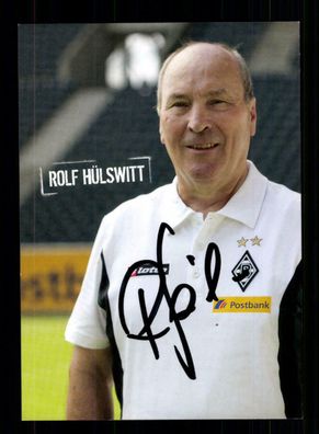 Rolf Hülswitt Autogrammkarte Borussia Mönchengladbach 2010-11 Original