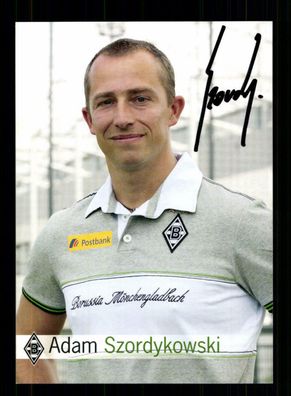 Adam Szordykowski Autogrammkarte Borussia Mönchengladbach 2011-12