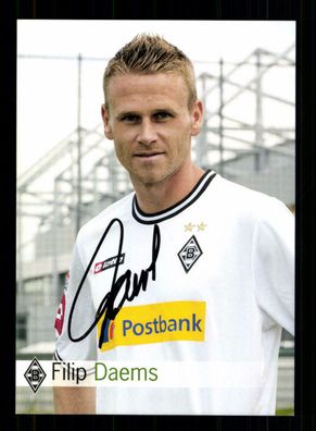 Filip Daems Autogrammkarte Borussia Mönchengladbach 2011-12 Original