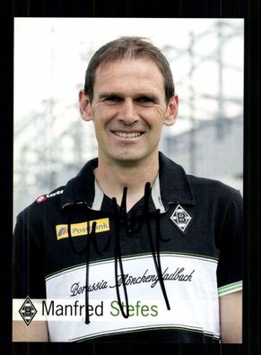 Manfred Stefes Autogrammkarte Borussia Mönchengladbach 2011-12 Original