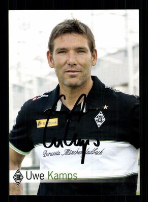 Uwe Kamps Autogrammkarte Borussia Mönchengladbach 2011-12 Original