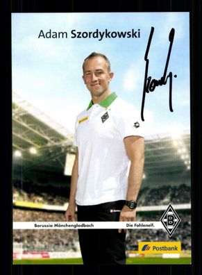 Adam Szordykowski Autogrammkarte Borussia Mönchengladbach 2012-13 Original