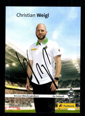 Christian Weigl Autogrammkarte Borussia Mönchengladbach 2012-13 Original