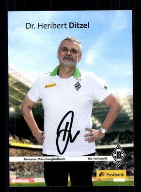 Heribert Ditzel Autogrammkarte Borussia Mönchengladbach 2012-13 Original