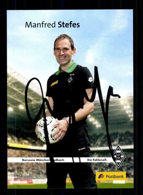 Manfred Stefes Autogrammkarte Borussia Mönchengladbach 2012-13 Original