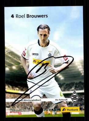 Roel Brouwers Autogrammkarte Borussia Mönchengladbach 2012-13 Original