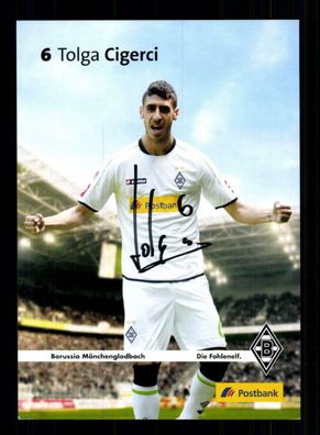 Tolge Cigerci Autogrammkarte Borussia Mönchengladbach 2012-13 Original