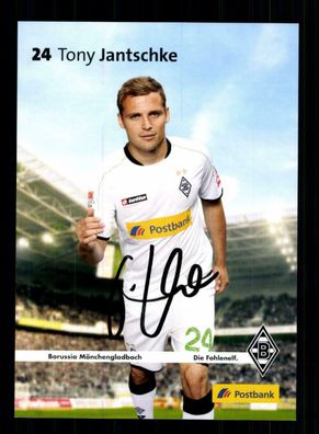 Tony Jantschke Autogrammkarte Borussia Mönchengladbach 2012-13 Original