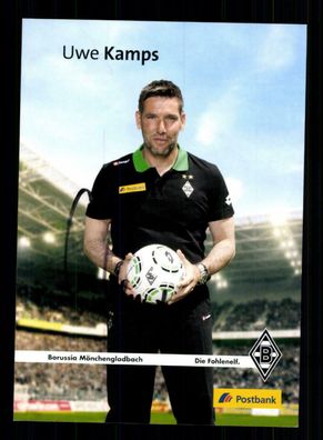 Uwe Kamps Autogrammkarte Borussia Mönchengladbach 2012-13 Original