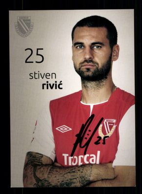 Stiven Rivic Autogrammkarte Energie Cottbus 2012-13 Original Signiert
