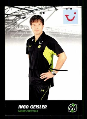 Ingo Geisler Autogrammkarte Hannover 96 2009-10 Original Signiert