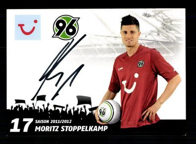 Moritz Stoppelkamp Autogrammkarte Hannover 96 2011-12 Original Signiert