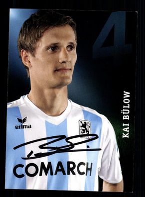 Kai Bülow Autogrammkarte TSV 1860 München 2010-11 Original Signiert