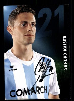 Sandro Kaiser Autogrammkarte TSV 1860 München 2010-11 Original Signiert