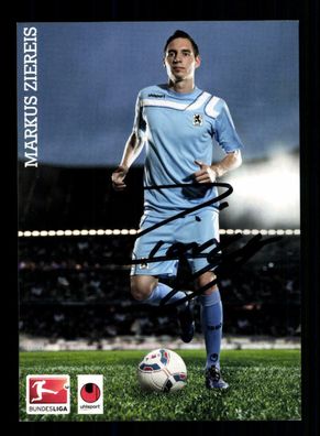 Markus Ziereis Autogrammkarte TSV 1860 München 2011-12 Original Signiert