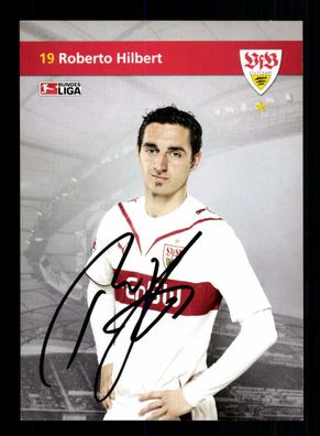 Roberto Hilbert Autogrammkarte VfB Stuttgart 2009-10 Original Signiert