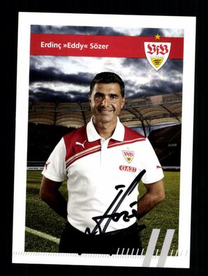 Eddy Sözer Autogrammkarte VfB Stuttgart 2011-12 Original Signiert