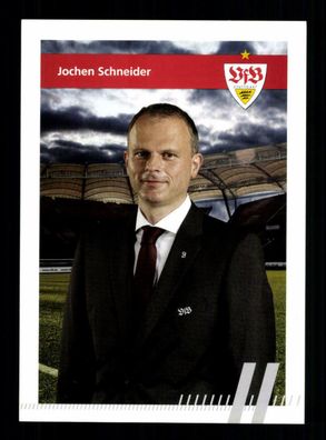 Jochen Schneider Autogrammkarte VfB Stuttgart 2011-12 Original Signiert