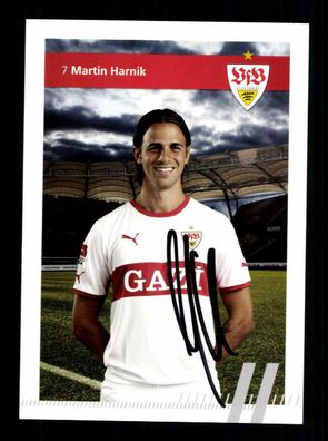 Martin Harnik Autogrammkarte VfB Stuttgart 2011-12 Original Signiert