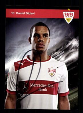 Daniel Didavi Autogrammkarte VfB Stuttgart 2012-13 Original Signiert
