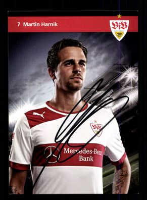 Martin Harnik Autogrammkarte VfB Stuttgart 2012-13 Original Signiert