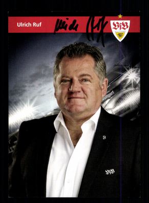 Ulrich Ruf Autogrammkarte VfB Stuttgart 2012-13 Original Signiert