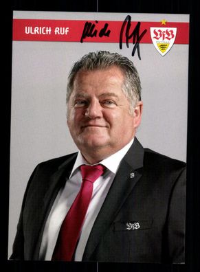 Ulrich Ruf Autogrammkarte VfB Stuttgart 2013-14 1. Karte Original Signiert
