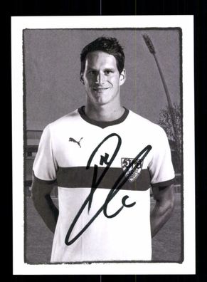 Benedikt Röcker Autogrammkarte VfB Stuttgart 2013-14 2. Karte Original Signiert