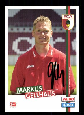 Markus Gellhaus Autogrammkarte FC Augsburg 2011-12 Original Signiert