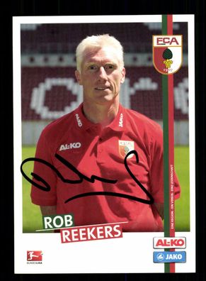 Rob Reekers Autogrammkarte FC Augsburg 2011-12 Original Signiert