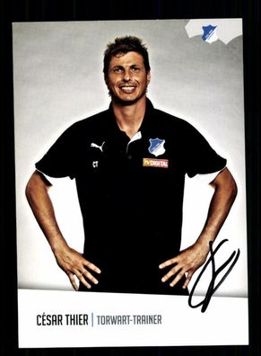 Cesar Thier Autogrammkarte TSG Hoffenheim 2010-11 Original Signiert