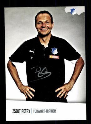 Zsolt Petry Autogrammkarte TSG Hoffenheim 2010-11 Original Signiert