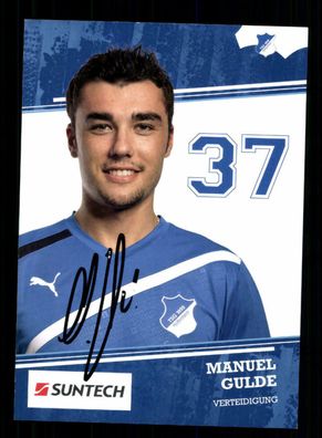 Manuel Gulde Autogrammkarte TSG Hoffenheim 2011-12 Original Signiert