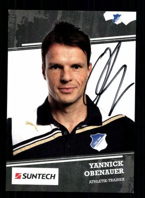 Yannick Obenauer Autogrammkarte TSG Hoffenheim 2011-12 Original Signiert