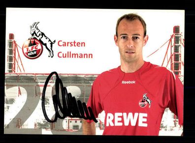 Carsten Cullmann Autogrammkarte 1 FC Köln 2010-11 Original Signiert