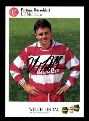Ulf Mehlhorn Autogrammkarte Fortuna Düsseldorf 1995-96 Original Signiert