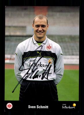 Sven Schmitt Autogrammkarte Eintracht Frankfurt 1999-00 Original Signiert