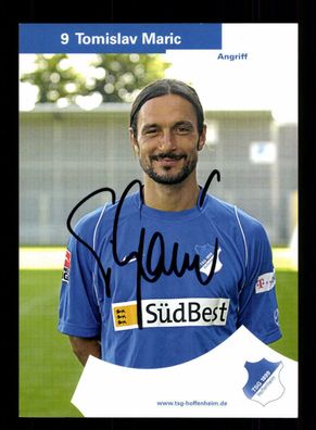 Tomislav Maric Autogrammkarte TSG Hoffenheim 2007-08 Original Signiert