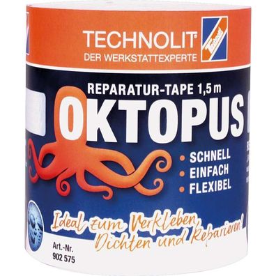 Technolit Reparatur-Tape Oktopus Universalband Reparaturband Dichtband Notfall