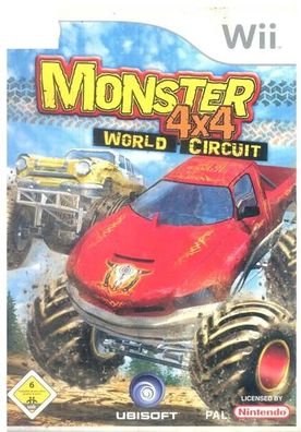 Monster 4x4: World Circuit (Nintendo Wii, 2006) Spiel in OVP - Zustand Akzeptabel