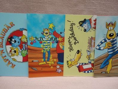 alte AK Postkarte Hein Blöd Käpt´n Blaubär Ravensburger 1990 --- AusWahl ---
